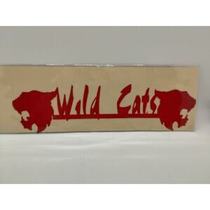 Die Cut Designs - Junk Journal Card Making Scrapbook - Red Wild Cats